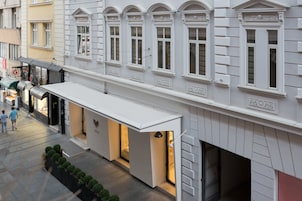 Fachada de la propiedad