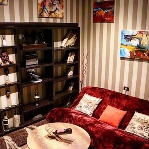 Apartment, 2 Bedrooms | Living area - Apartment on Aghmashenebeli Ave. (Tbilisi)