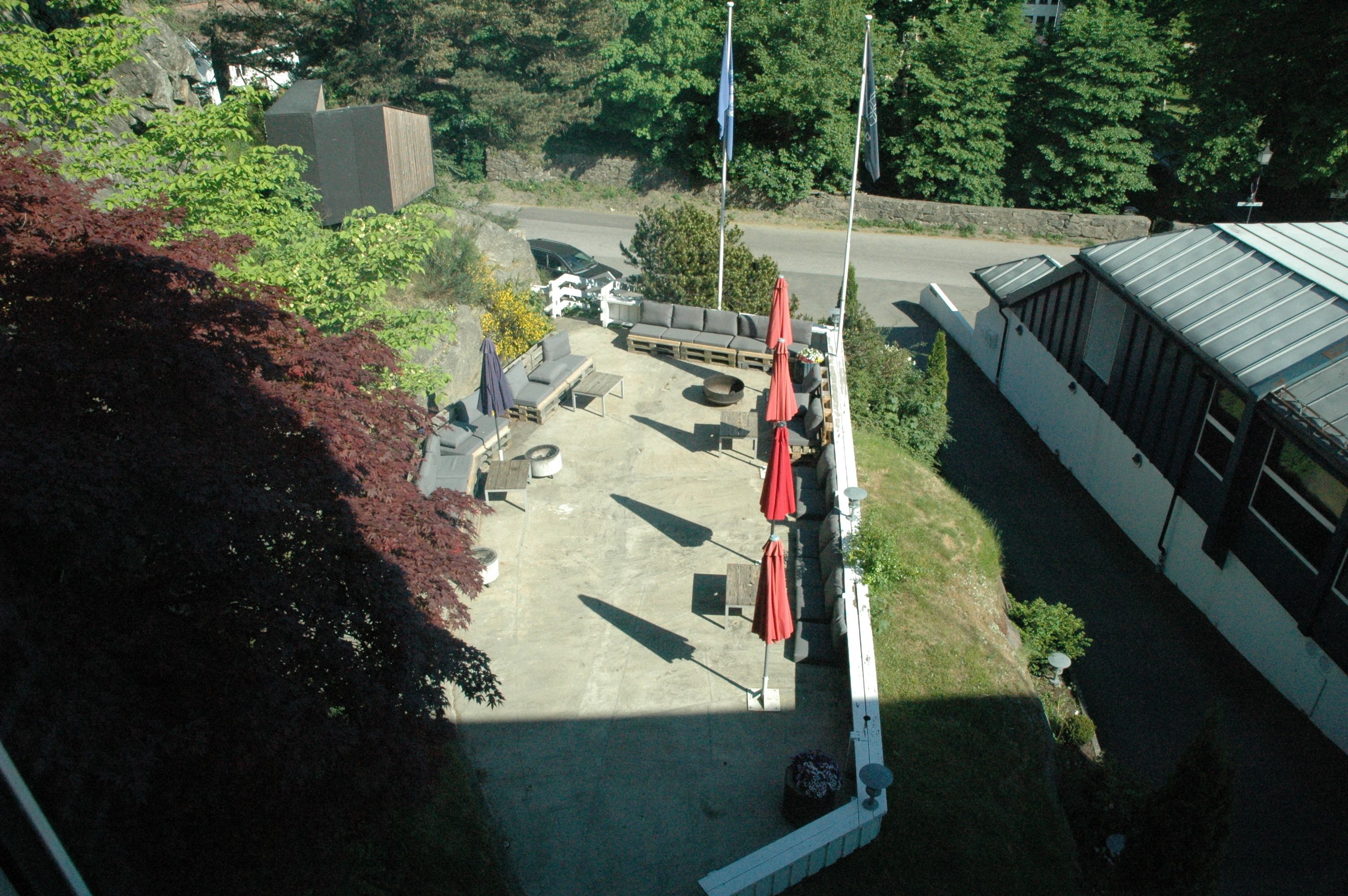 Uitzicht vanuit accommodatie