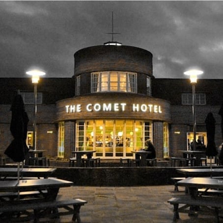 Terraza o patio. The Comet London Hatfield