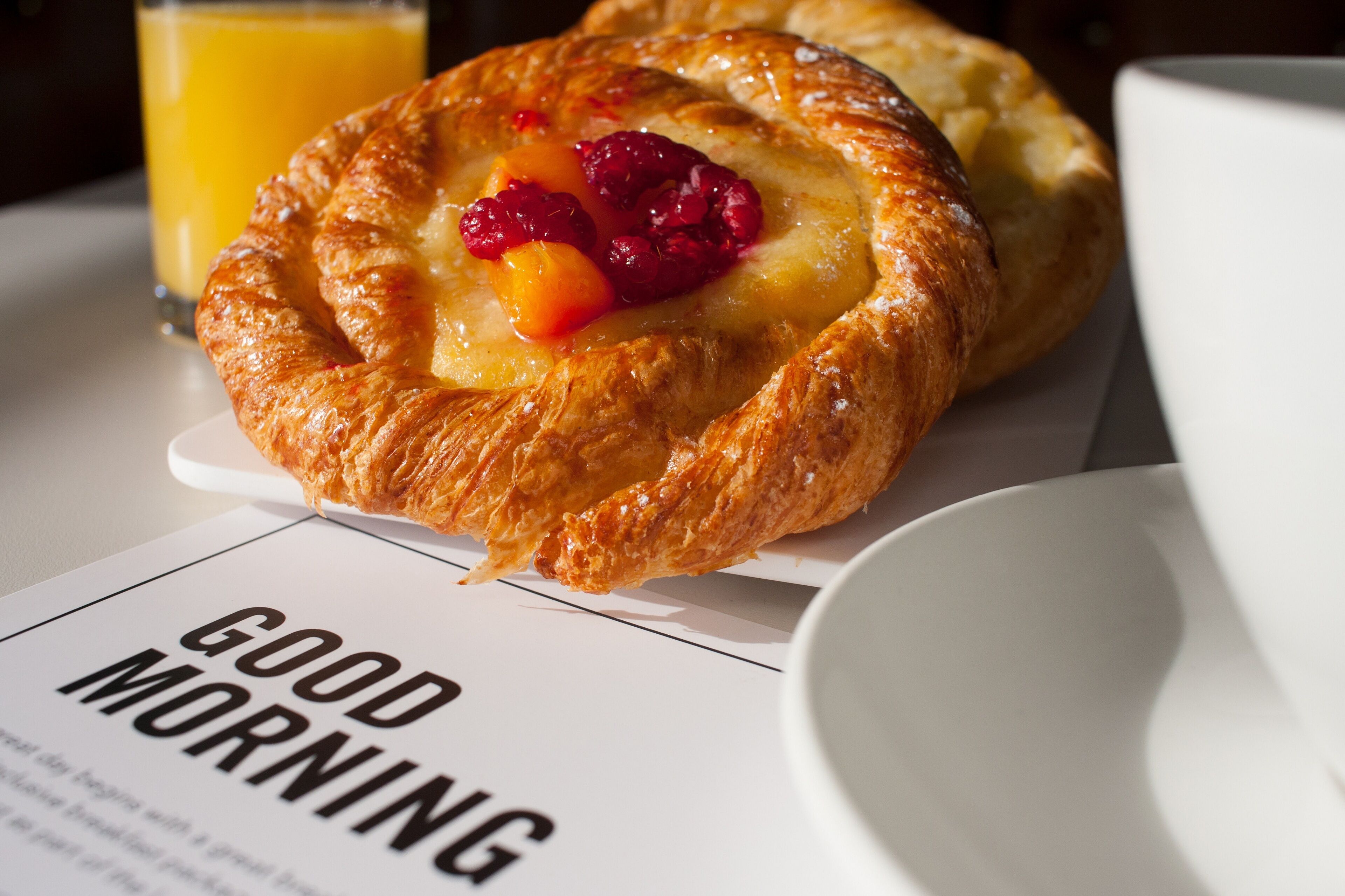 daily english breakfast (gbp 15.45 per person)