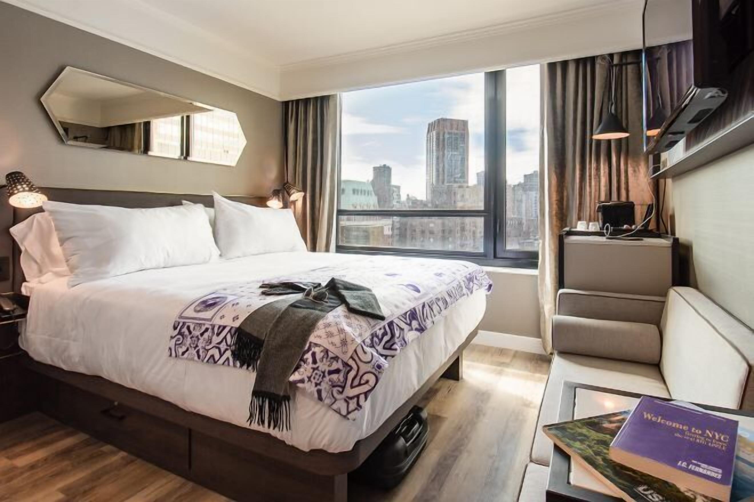 Minibar, in-room safe, blackout curtains, soundproofing