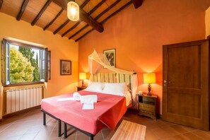 Grand Apartment | In-room safe, bed sheets - Agriturismo Fattoria Pagnana Wine & Pool (Rignano sull'Arno)