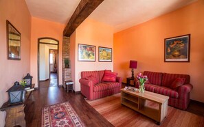 Suíte superior, 1 quarto (Frassino) | Sala de estar