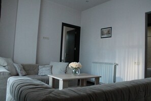 Standard Apartment (10 Giorgi Kuchishvili Street 2) | Living room | LED TV - Apartment on Kuchishvili Str. (Tbilisi)
