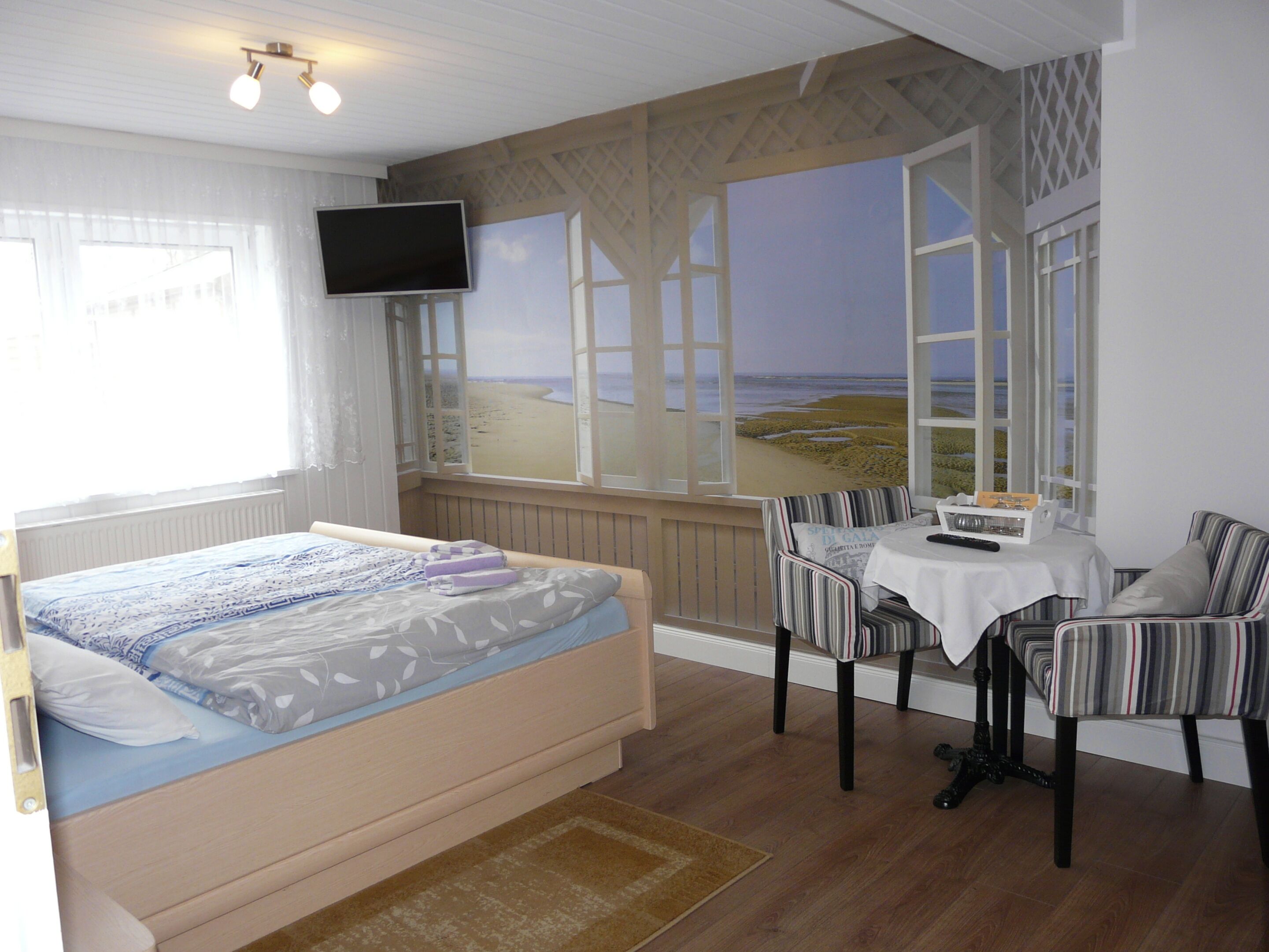 Tweepersoonskamer, privébadkamer