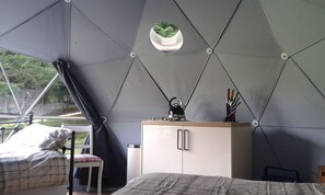 Premium bedding, individually decorated, individually furnished