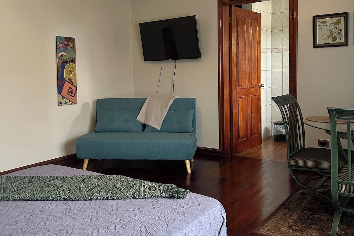 Habitación ejecutiva | 1 habitación, decoración personalizada, muebles diferentes y escritorio