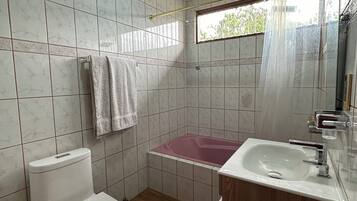 Executive Room | Bathroom | Shower, towels