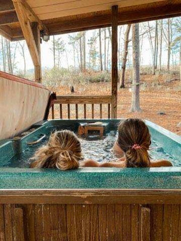 Bain à remous extérieur