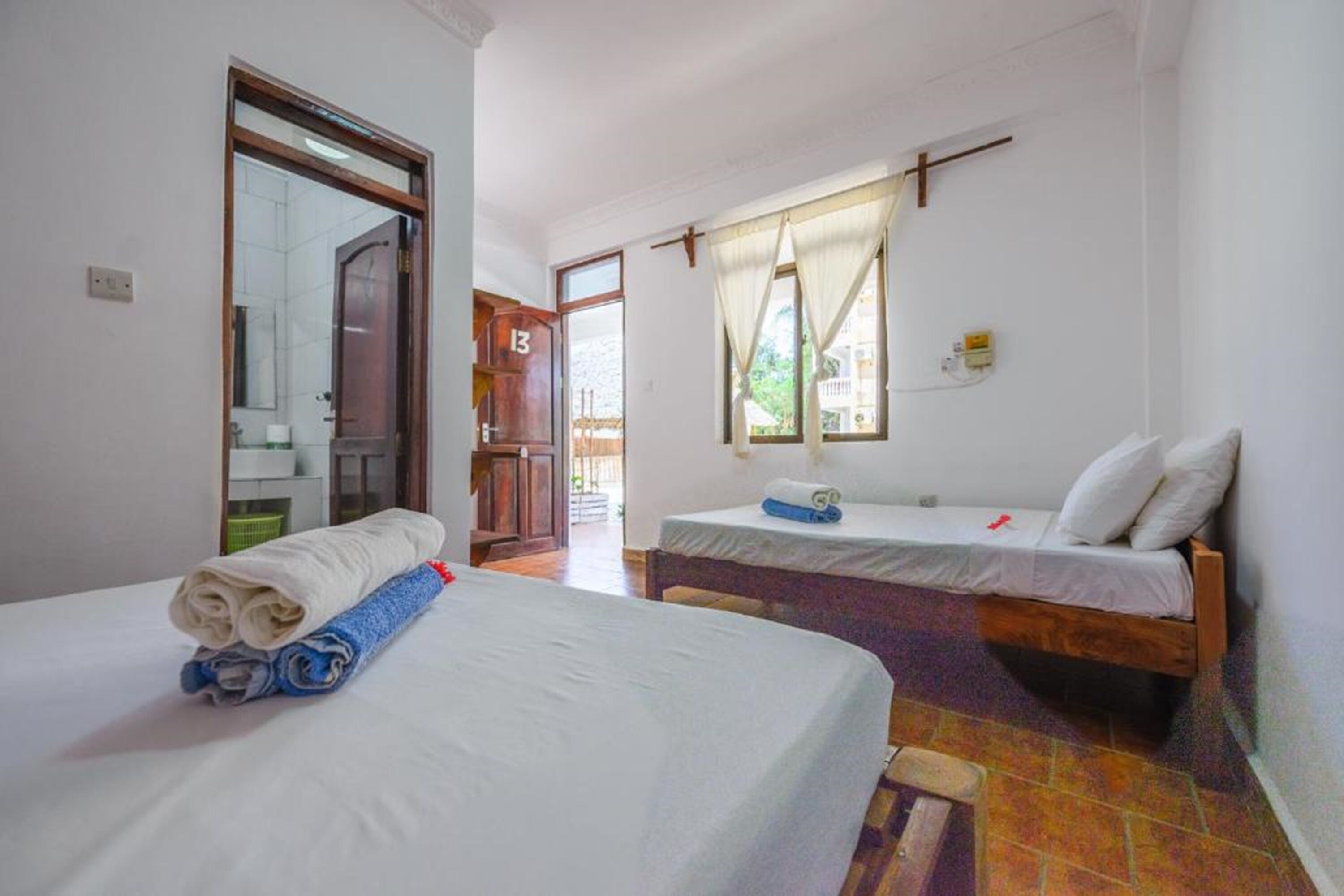 double room, garden view | premium bedding, individually decorated, individually furnished