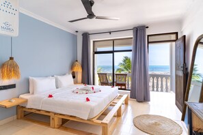 Premium bedding, individually decorated, individually furnished