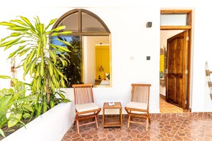 Double Room, Garden View | Terrace/patio