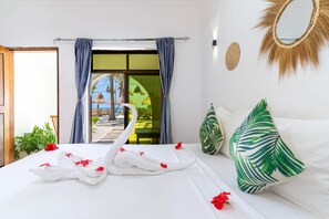 雙人房, 海景 | 高級寢具、獨特裝潢、布置獨特、免費無線上網