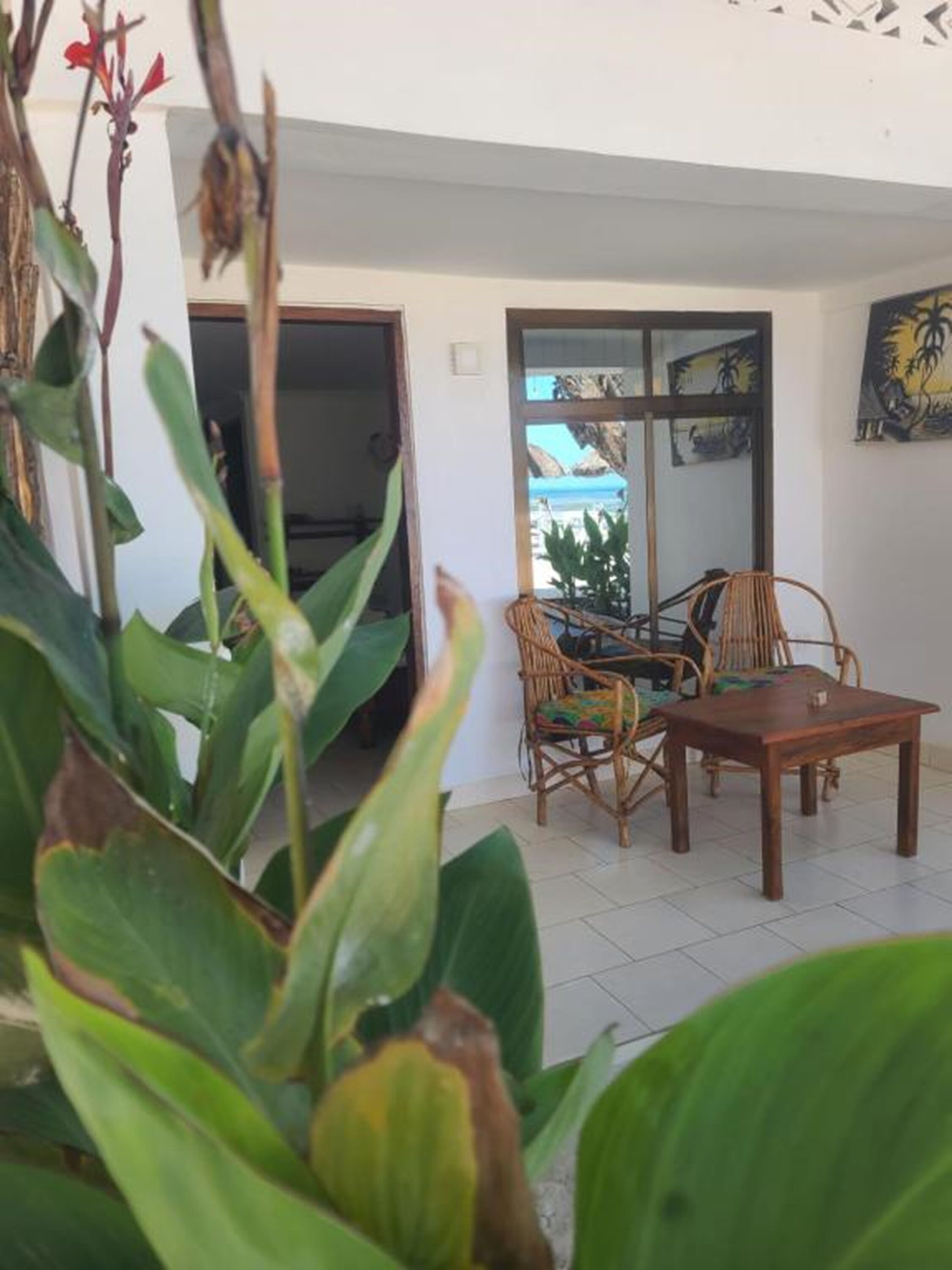 double room, sea view | terrace/patio