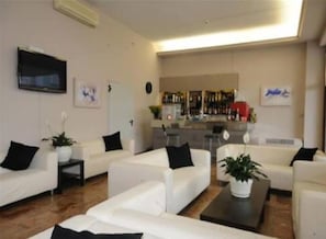 Sala de estar en el lobby