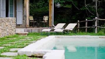 Seasonal outdoor pool