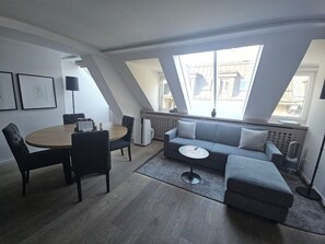 Comfort apartman | Nappalirész | Síkképernyős tévé
