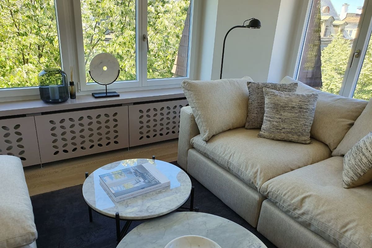 Superior Apartment | Living area | Flat-screen TV