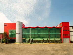 Fassade der Unterkunft