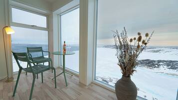 Vue sur la plage/lâocĂ©an