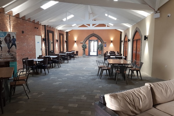Leisure complex seating area