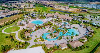 RG670 Champions Gate Condo 4 Bed 3 Bath Private Pool & Free Waterpark