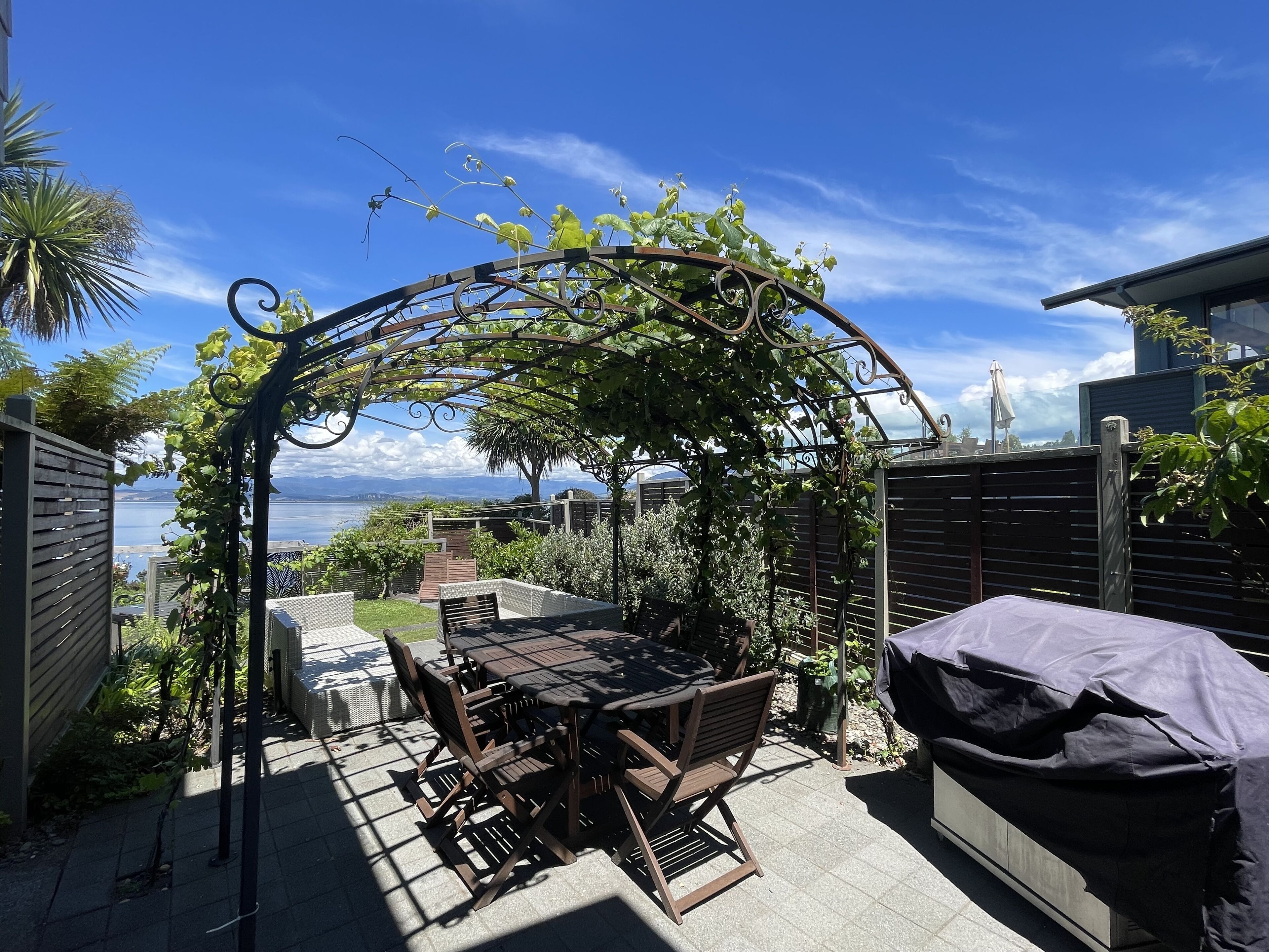 Outside dining
