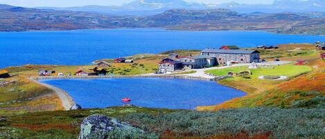 منظر من الجو على ارتفاع عالٍ