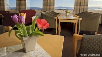 Siddeområde i lobbyen