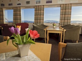 Sala de estar en el lobby