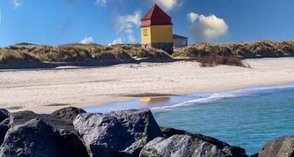 In the first row to the North Sea