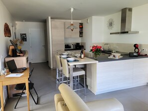 Interior - 🎖 Le Tableau du Lac 507 - 2 bedrooms apartment with lake view terrace (Annecy)