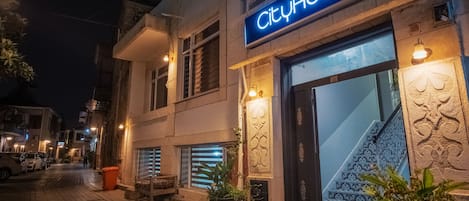 Fassade der Unterkunft