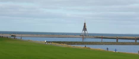 Una spiaggia nelle vicinanze