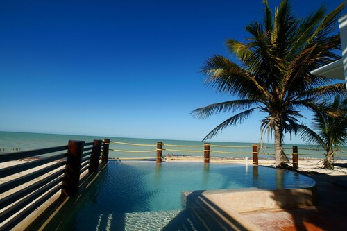 La Casita de Chelem House / con una hermosa piscina maya