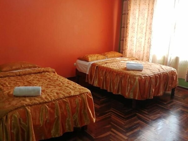 Free WiFi, bed sheets, wheelchair access