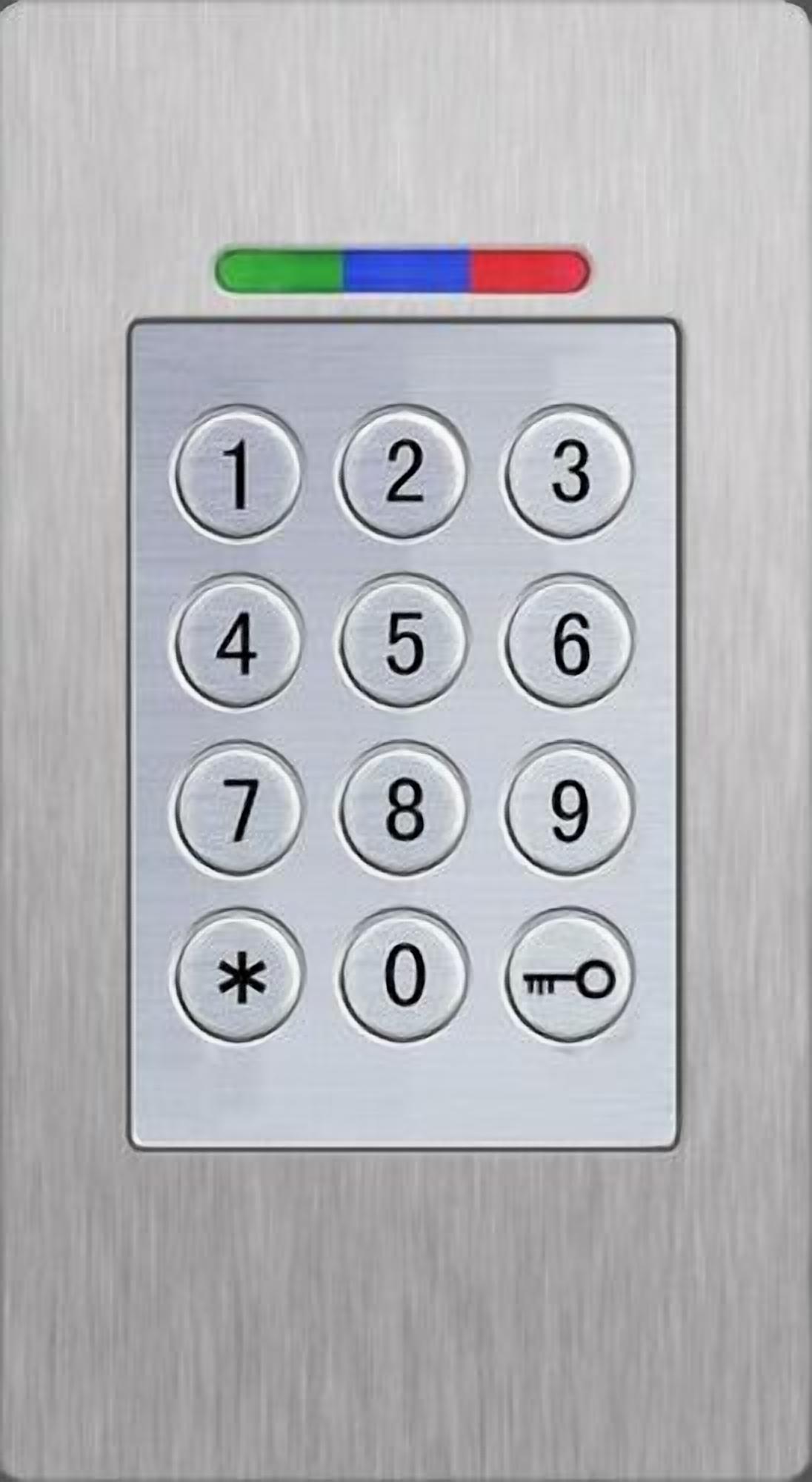 You have independent access via your personal digicode.