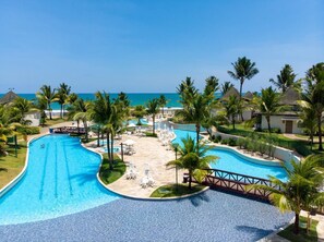 منظر من الجو على ارتفاع عالٍ