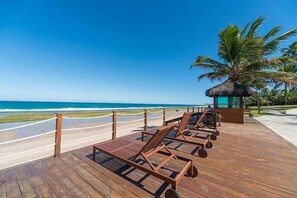 Vue sur la plage/l’océan