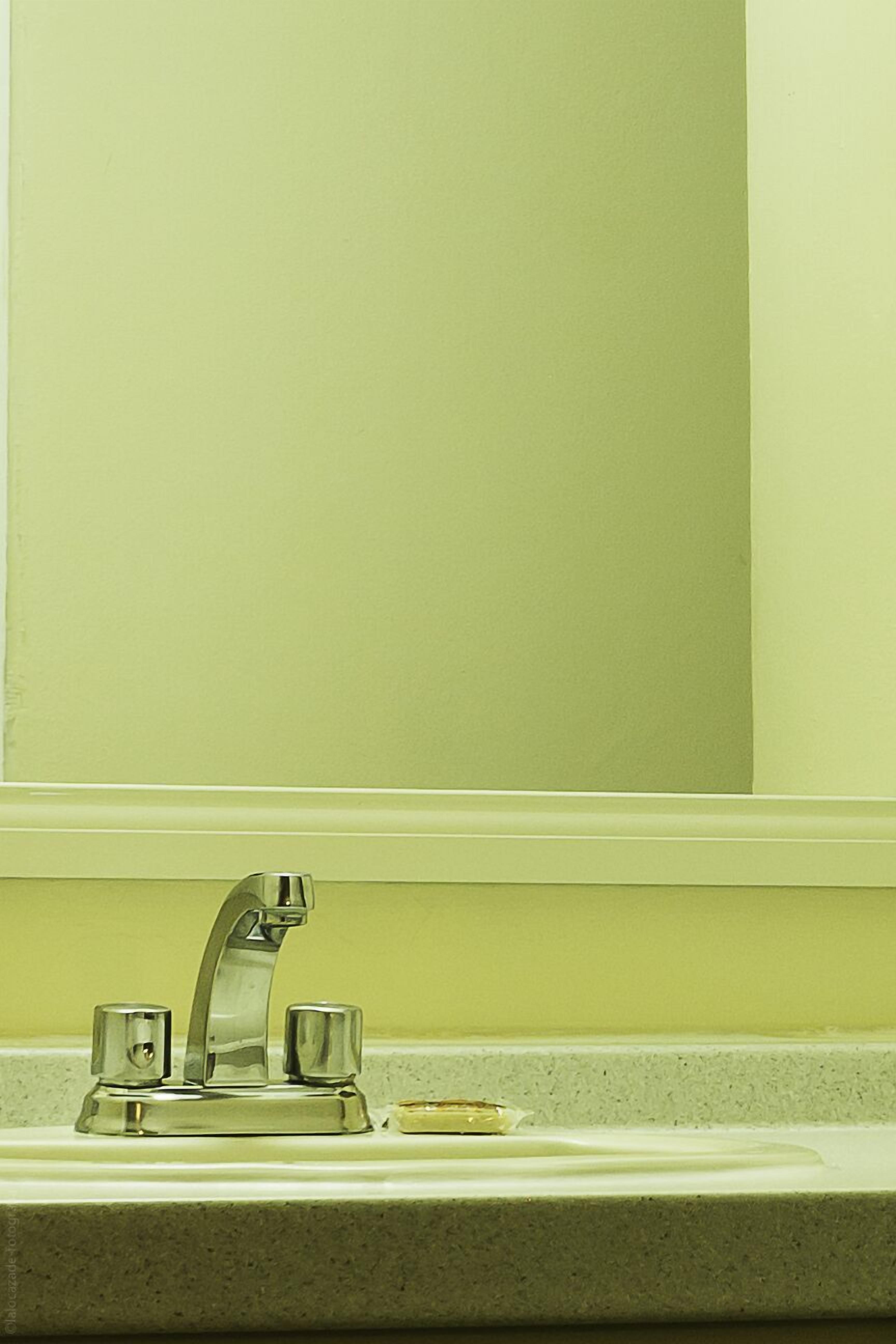 comfort room, 1 double bed | bathroom | shower, hair dryer, towels, soap