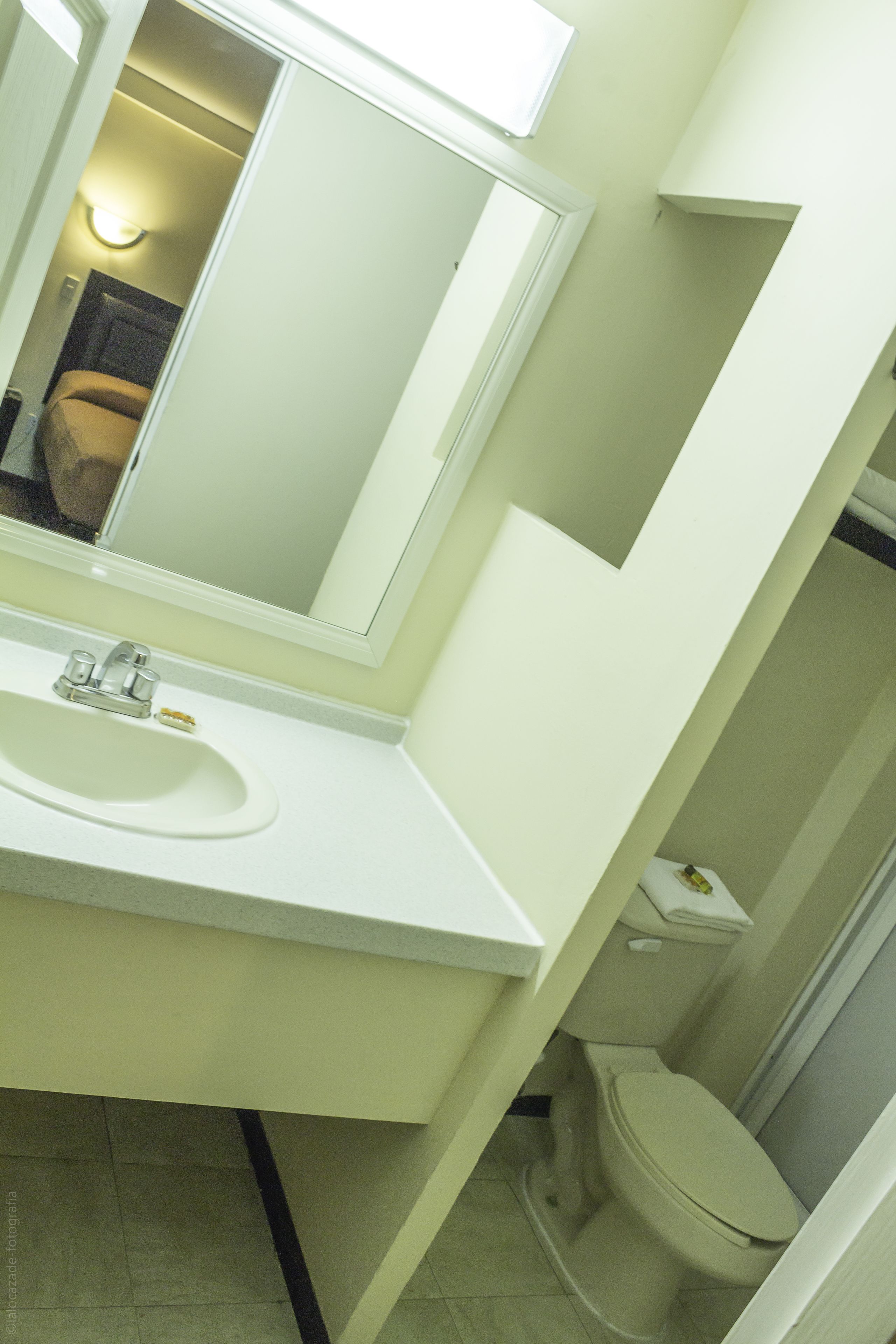 comfort double room, 2 double beds | bathroom | shower, hair dryer, towels, soap