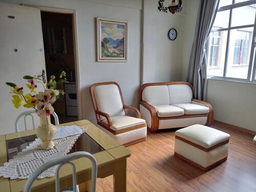 Safe, simple and cozy apartment in the best address in town