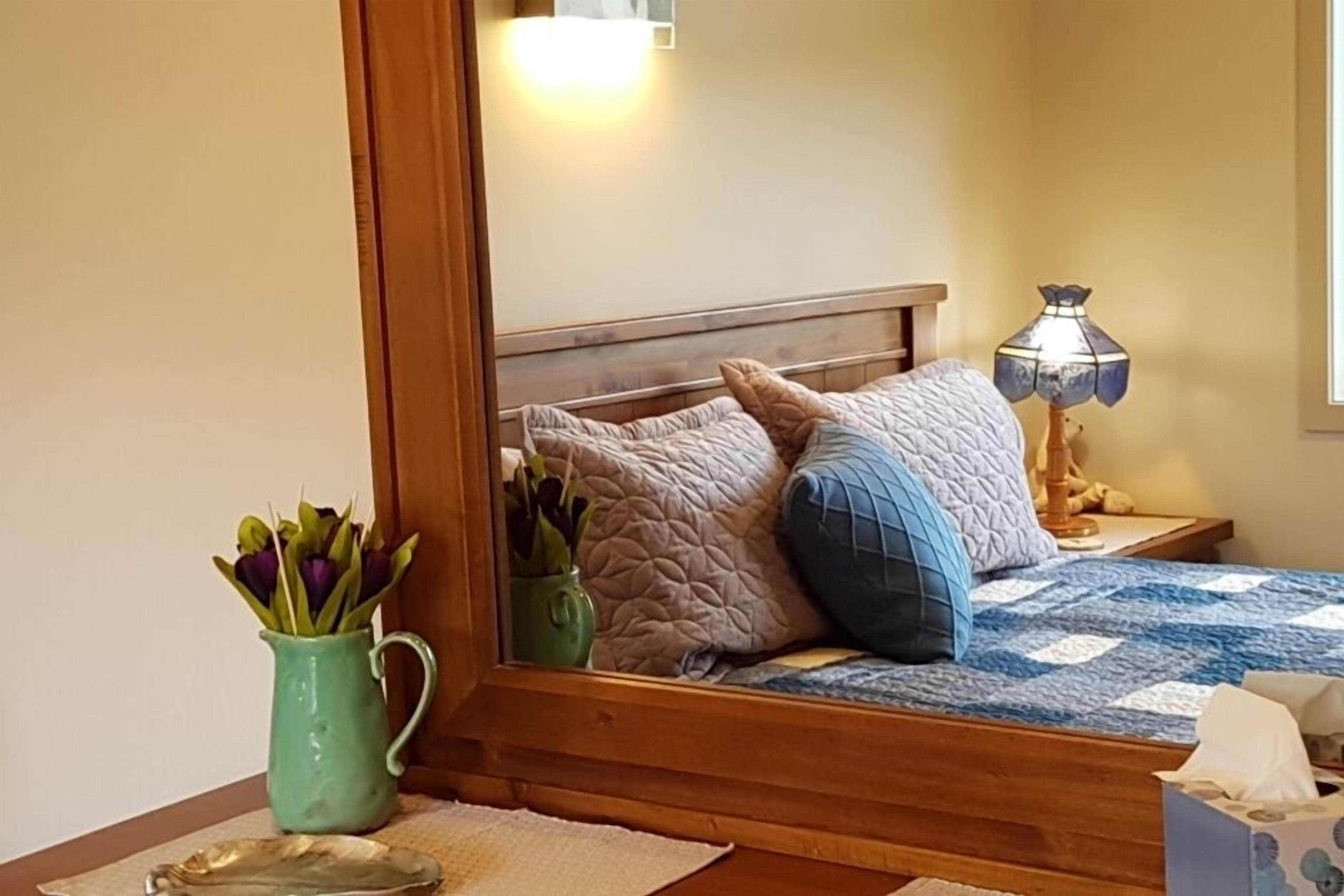 3 soverom, strykejern/-brett, reiseseng for barn og wi-fi (inkludert)