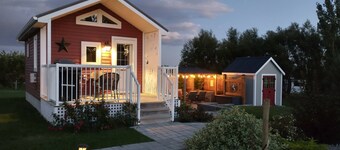 Gemütliches kleines Haus in der Prärie