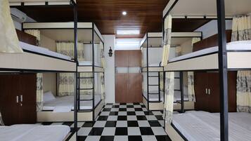 Basic Shared Dormitory (8 Beds) | Blackout drapes, free WiFi, bed sheets