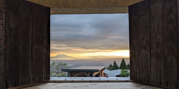 Deluxe Villa (with Private Open-air Bath, Paradis) | Mountain view - Villa Montpetre (Kirishima)