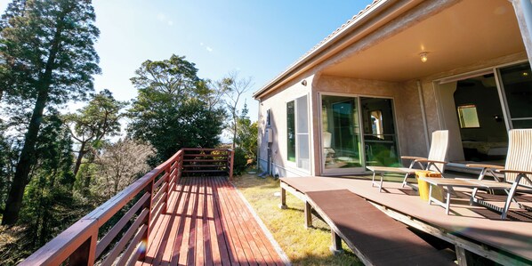 [Daichi tierra] Tierra: A relaxing guest room overlooking the land of Kirishima | Terrace/patio