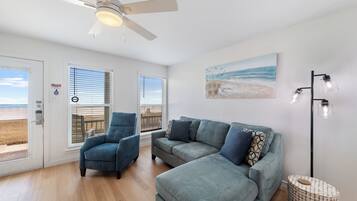 Smart TV, DVD player, books