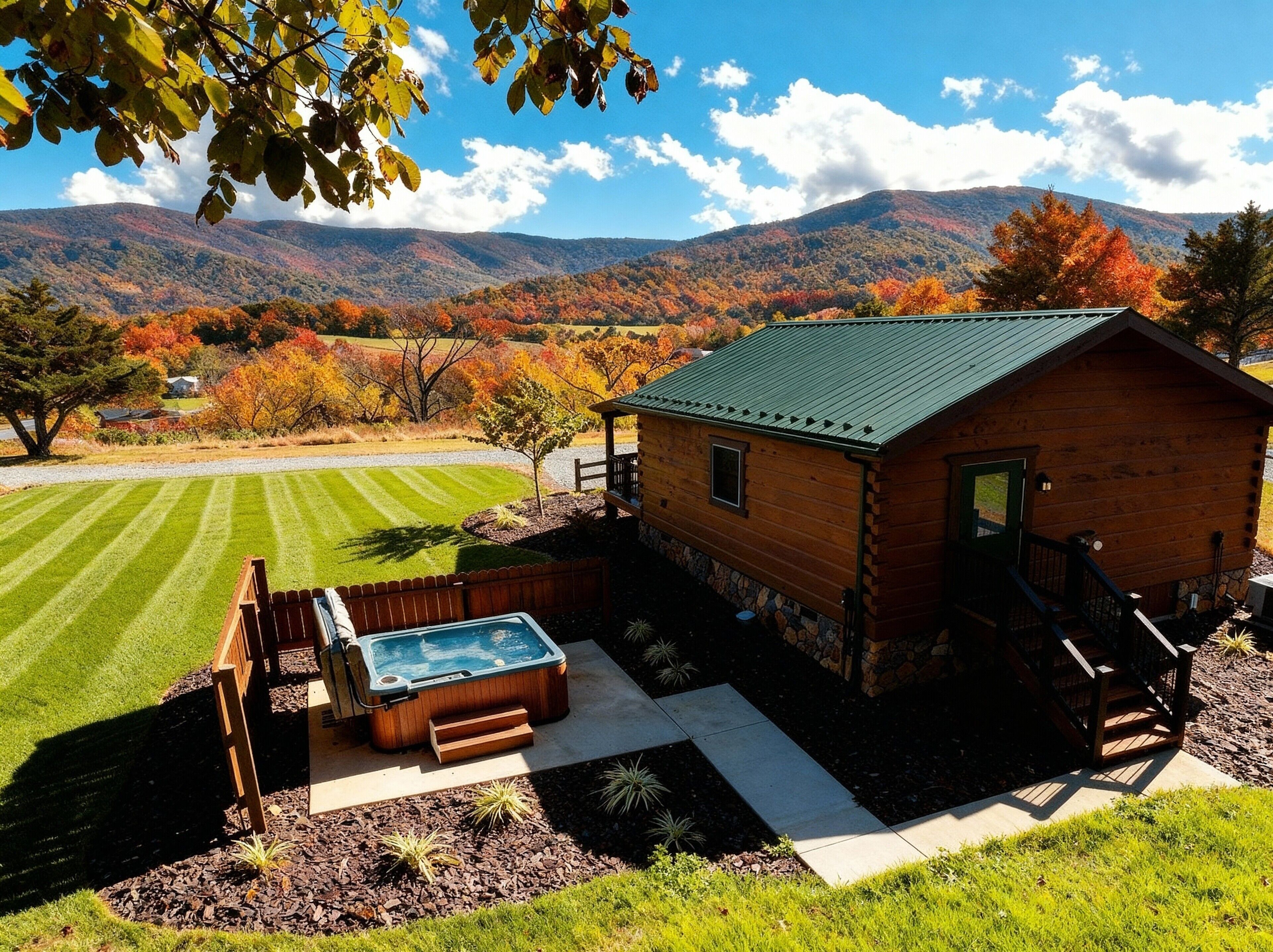 Bain à remous extérieur